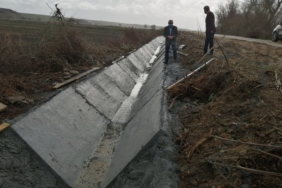 Edirne'de sulama kanalları imece usulü ile inşa ediliyor