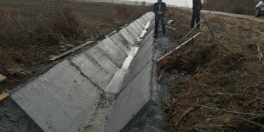 Edirne'de sulama kanalları imece usulü ile inşa ediliyor