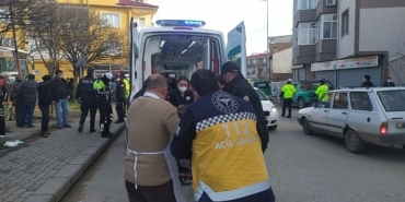 Edirne'de otomobille motosiklet çarpıştı: 1 yaralı