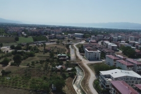 Orhangazi'deki Nadır Deresi'nin ıslah çalışmaları tamamlandı