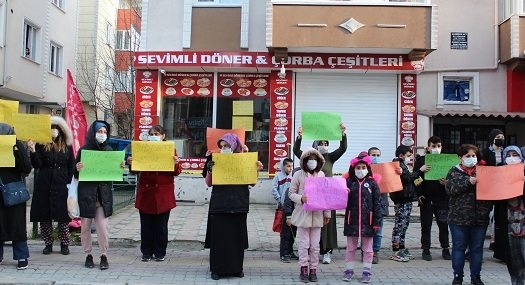 Tekirdağ'daki cinayete kadınlardan tepki