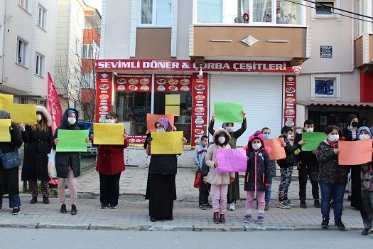 Tekirdağ'daki cinayete kadınlardan tepki