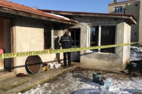 Edirne'de evde çıkan yangında bir kişi hayatını kaybetti
