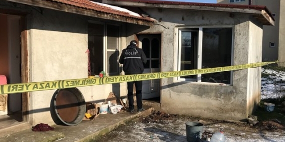 Edirne'de evde çıkan yangında bir kişi hayatını kaybetti
