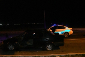 Tekirdağ'da polisin "dur" ihtarına uymayarak kaçan 2 kişi kaza yapınca yakalandı