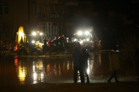 Kırklareli'nde sağanak dereleri taşırdı