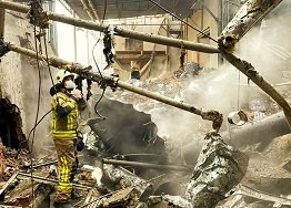 Bursa'da mobilya fabrikasında patlamada 1 kişi öldü, 6 kişi yaralandı