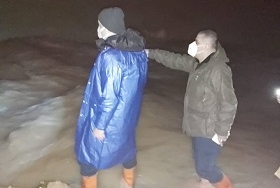 Edirne Valisi Canalp, sağanağın etkili olduğu bölgelerde incelemede bulundu