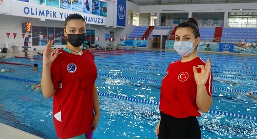 Milli sporcuların hedefi su altından rekorla çıkmak