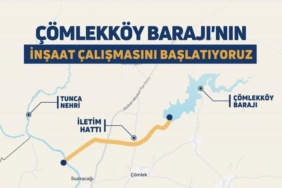 çömlekköy barajı