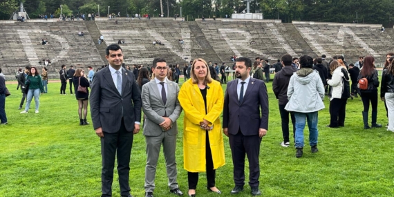 REKTÖR YASAKLADI, CHP’Lİ YAZGAN JENERATÖRÜ ALANA GETİRDİ
