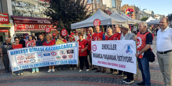 “Emekli Aylıklarında Sondan Üçüncüyüz”