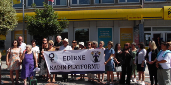 Edirne’de Narin Güran İçin Eylem