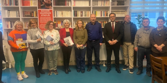 Edirne’de Bahadır Grammeşin Kitaplığı Açıldı
