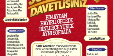 edirne-belediyesinden iftar programı